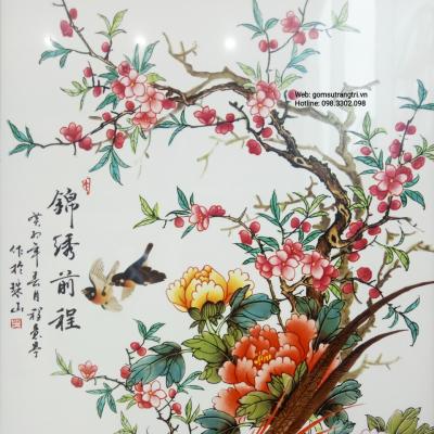 TRANH SỨ VỊ LAI XÁN LẠN ( TƯƠNG LAI TƯƠI SÁNG )